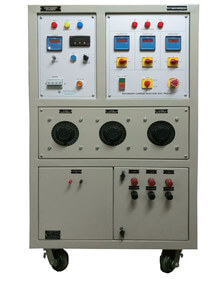 The single phase relay test set should be suited for the testing and adjustments of all the types of production and distribution relays