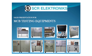 Presentation for Material Testing Equipments