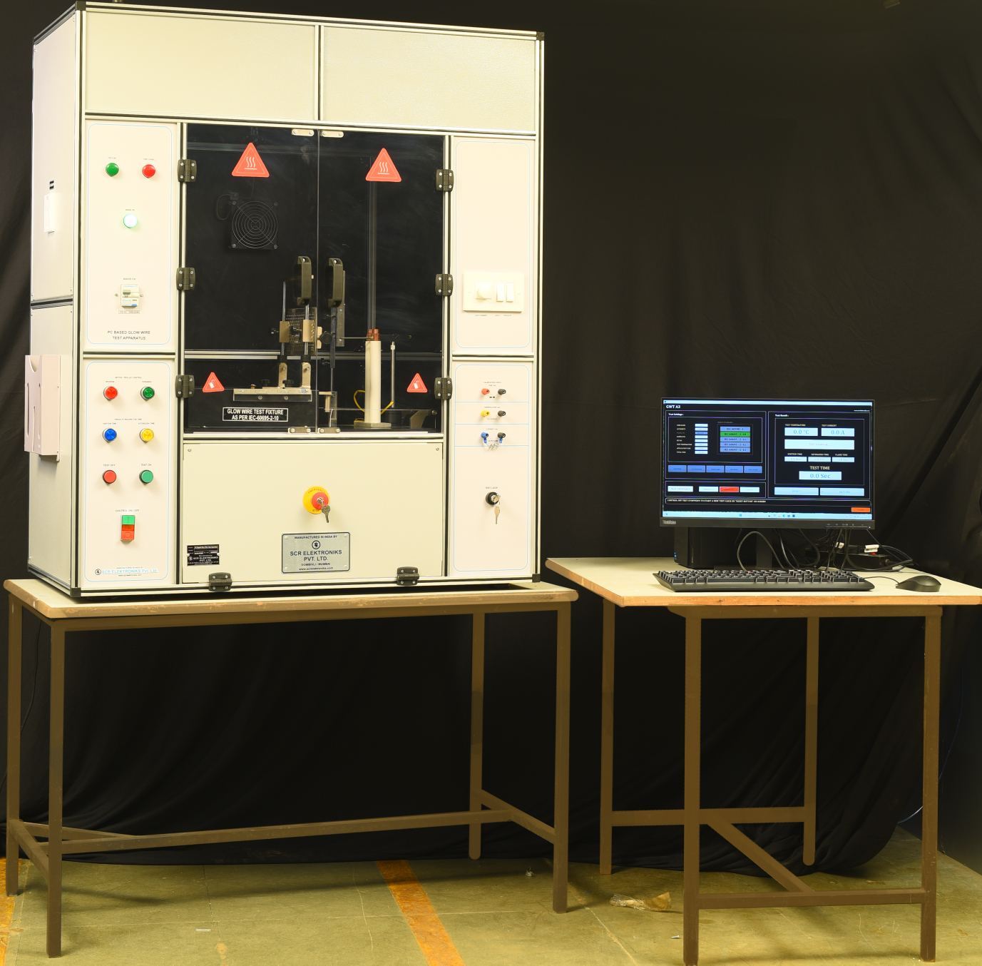 Glow Wire Test Apparatus