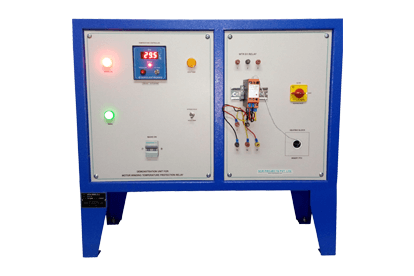 This is a Demonstration Unit for Motor Winding Temperature Relay, which also has a digital temperature indicator