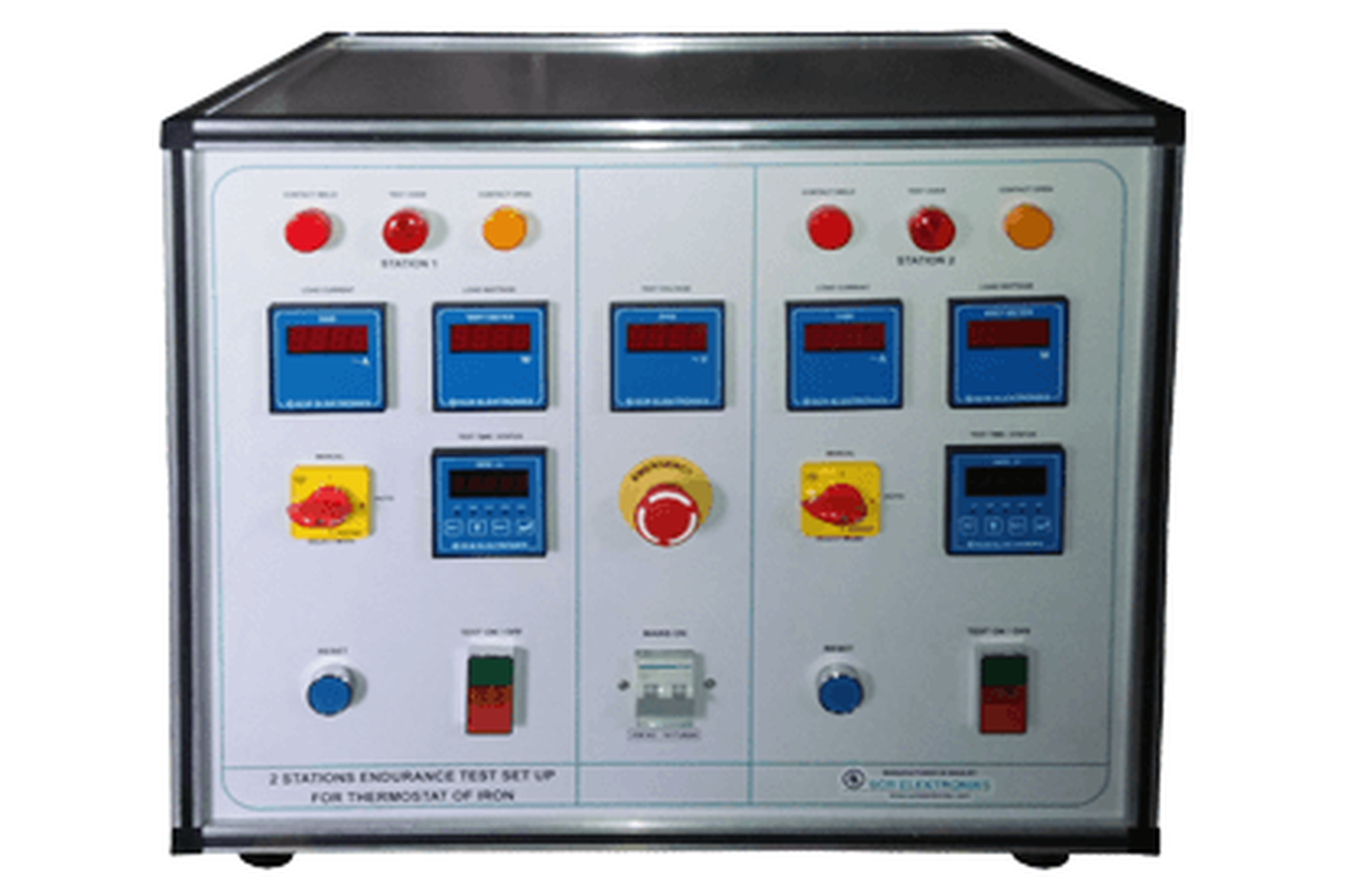 4 station Endurance Test Setup for Thermostat of Iron| SCR Elektroniks