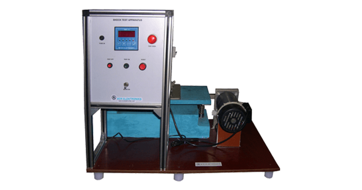 Shock Test Apparatus SCR Elektroniks