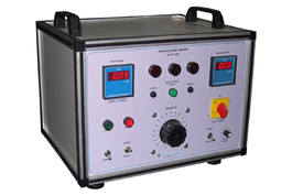 It is a programmable High Voltage Tester for MCB equipments